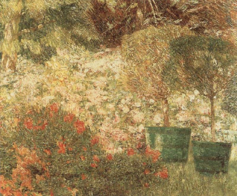 Emile Claus A Corner of my Garden Norge oil painting art